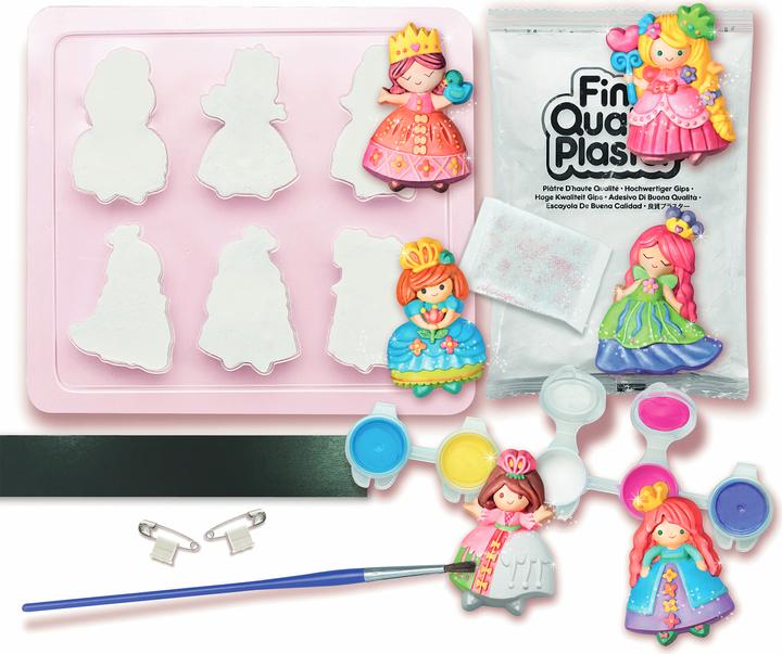 Actual product image 4M Princess plaster and painting set