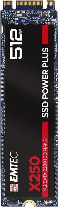Immagine prodotto Emtec Disco rigido SSD X250 512 GB M.2 2280 SATA III (ECSSD512GX250) (512 GB, M.2 2280)