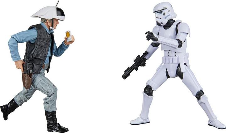 Produktbild Hasbro Star Wars Episode IV Black Series Actionfiguren 2er-Pack Rebel Trooper & Stormtrooper 15 cm