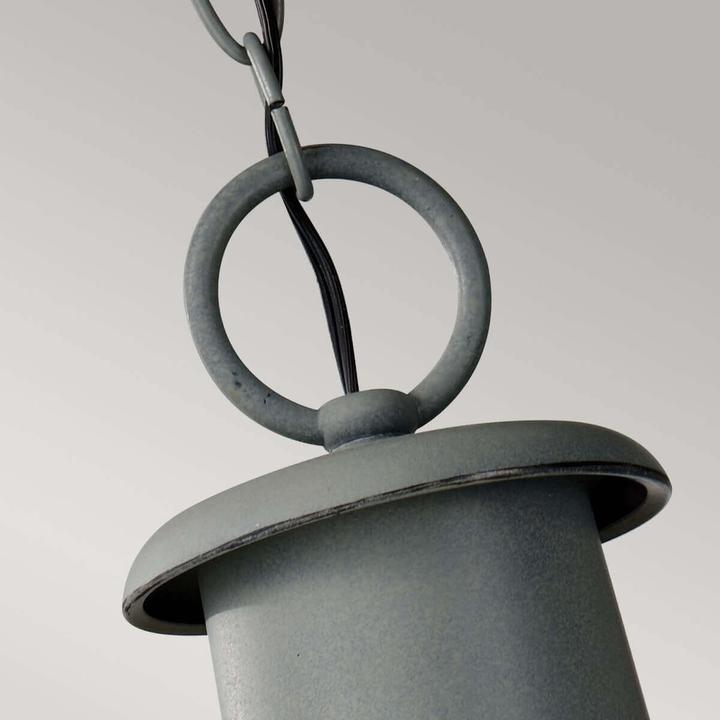 Actual product image Elstead Lighting Chelsea Harbor outdoor pendant light E27 storm cloud (E27)