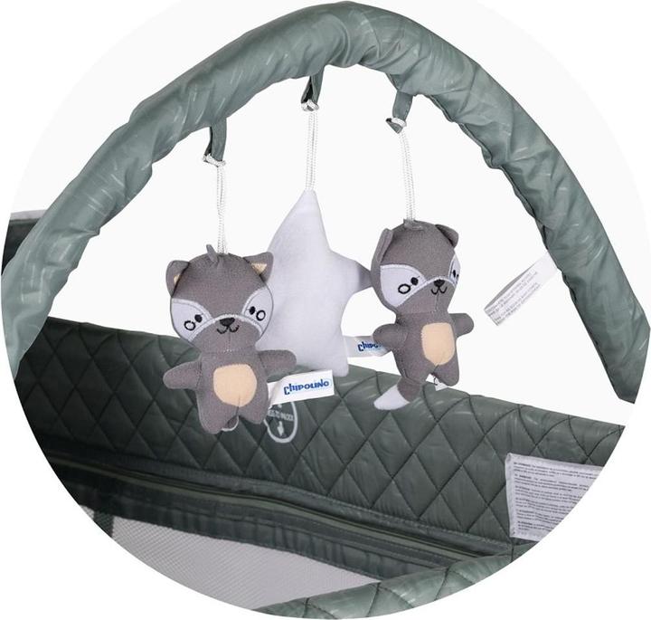 Actual product image Chipolino Reisebett Luna 2 Ebenen