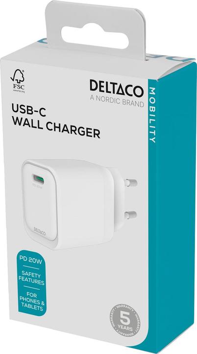 Produktbild Deltaco USBC-AC152 (USB-C, 1 Ports)