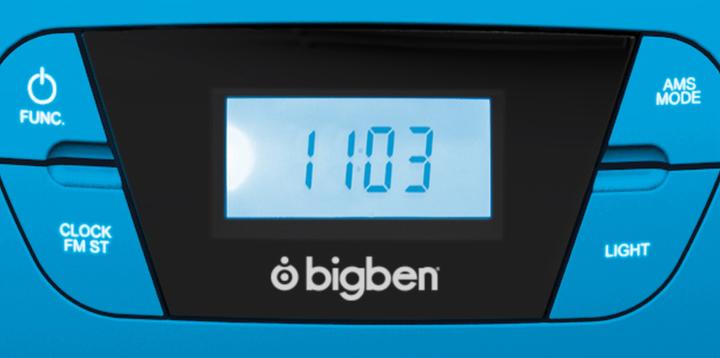 Image du produit Bigben CD/ Radio portable CD61 USB - bleu (FM, AM)