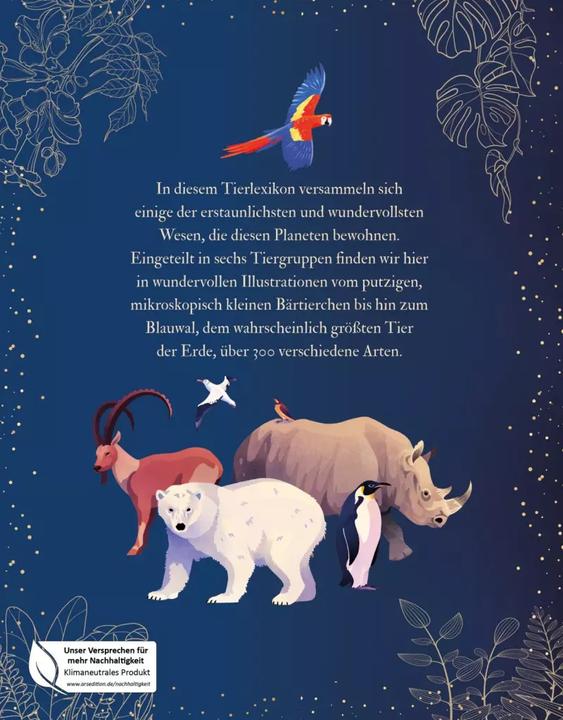 Immagine prodotto Das grosse Lexikon der Tiere (Tedesco, Jules Howard, Andreas cacciatore, Jarom Vogel, 2022)