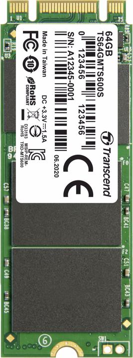 Produktbild Transcend MTS600S SSD (64 GB, M.2 2260)