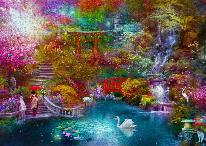 Immagine prodotto Enjoy Puzzle Puzzle 1000 pezzi - Japanese Garden (1000 pezzi)