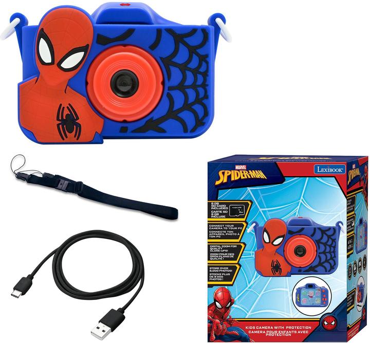 Actual product image Lexibook Children's camera with Spider-Man protection