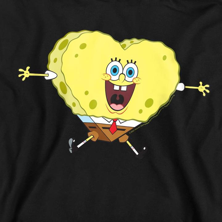 Produktbild Spongebob Squarepants HeartShaped Sweatshirt Valentinstag (L)