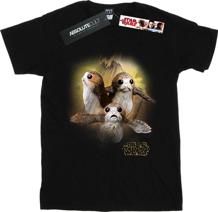 Immagine prodotto Star Wars Maglietta Ampia Porg Spazzolato Donna (M)