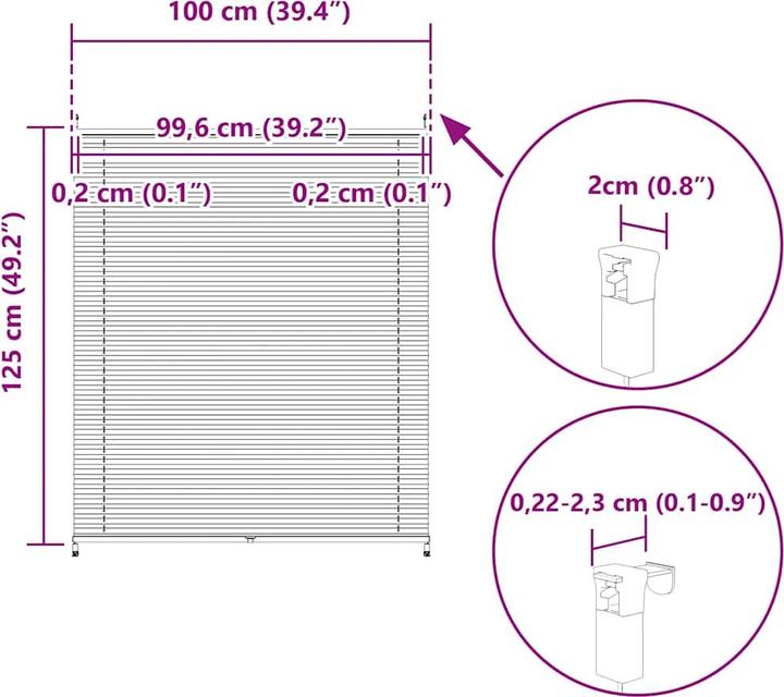 Produktbild VidaXL Eward (100 x 125 cm)
