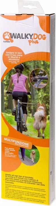 Image du produit Walky Dog Laisse de roue libre pour bicyclette (Chien, Réflecteurs)