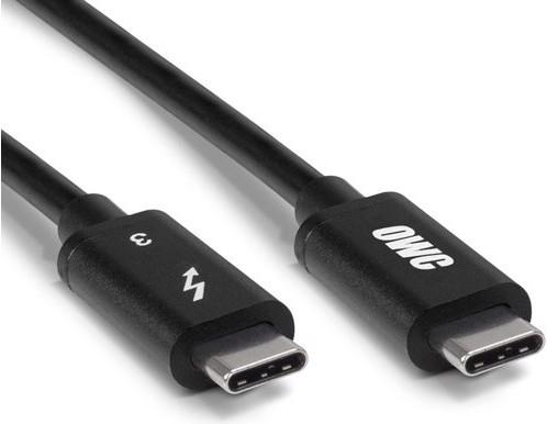 OWC Câble de 2,0 mètres (79") 40Gb/s Thunderbolt 3 (USB-C) 100W (2 m)