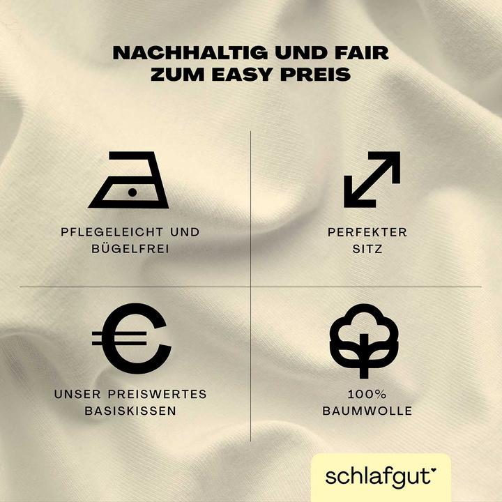 Produktbild schlafgut Easy Jersey (Duvetbezug, 40 x 60 cm)