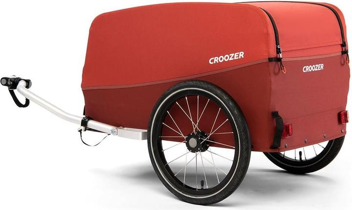 Actual product image Croozer Remorque CARGO PAKKO lava red