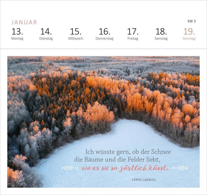 Produktbild POSTK.KALENDER 365 TAGE SONNE (17 x 17 cm, Harter Einband, Deutsch)