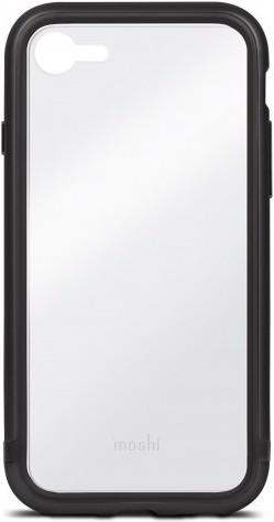 Immagine prodotto Moshi Luxe - Custodia bumper in metallo per iPhone 8/7/SE - Nero (Apple iPhone 8, Apple iPhone 7, Apple iPhone SE (seconda generazione), Apple iPhone SE (terza generazione))