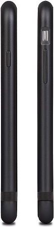 Immagine prodotto Moshi Luxe - Custodia bumper in metallo per iPhone 8/7/SE - Nero (Apple iPhone 8, Apple iPhone 7, Apple iPhone SE (seconda generazione), Apple iPhone SE (terza generazione))