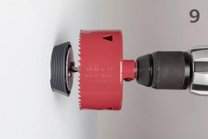 Produktbild wolfcraft wolfcraft 1 Aufbohrhilfeset Ø35-70mm (70 mm)