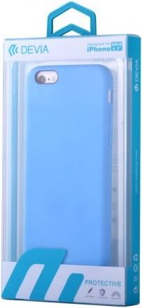 Actual product image Devia Microfibre cover for iPhone 8/7/SE, C.E.O. 2 Series - Rose Gold (Apple iPhone 7, Apple iPhone 8)