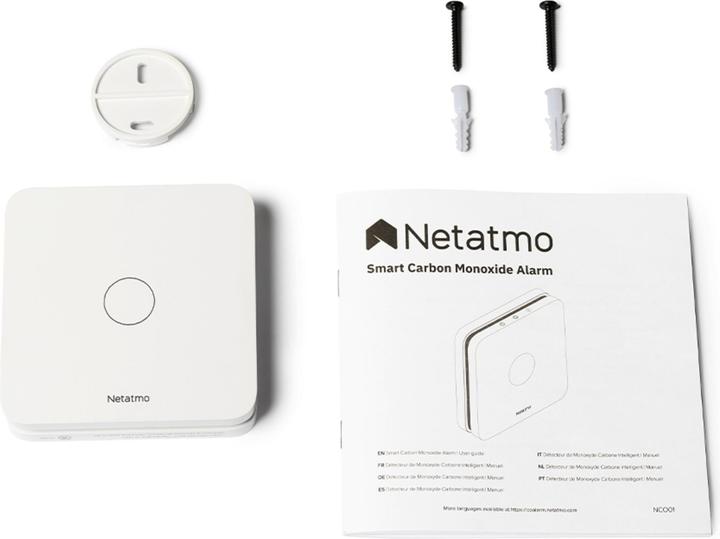 Actual product image Netatmo Carbon monoxide detector