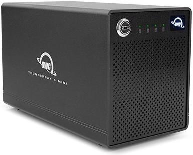 Produktbild OWC 16TB ThunderBay 4 mini 4-bay Thunderbolt 3 HDD For Mac and Windows PC - Feat SoftRAID XT (16 TB)