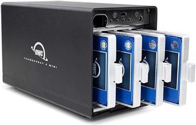 Produktbild OWC 16TB ThunderBay 4 mini 4-bay Thunderbolt 3 HDD For Mac and Windows PC - Feat SoftRAID XT (16 TB)