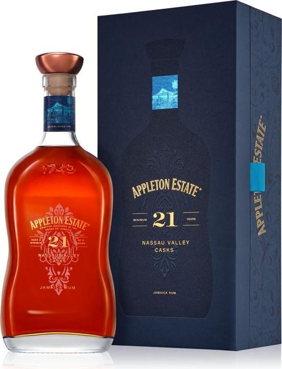 Immagine prodotto Wray & Nephew Appleton Estate 21 Years Old Jamaica Rum (1 x 70 cl)