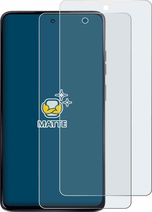 Actual product image BROTECT Anti-glare screen protector matt (2 Piece, Motorola Moto G24 Power)