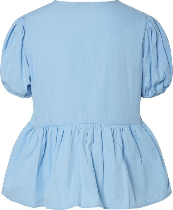 Actual product image Pieces PCGOLLY top with puff sleeves (S)