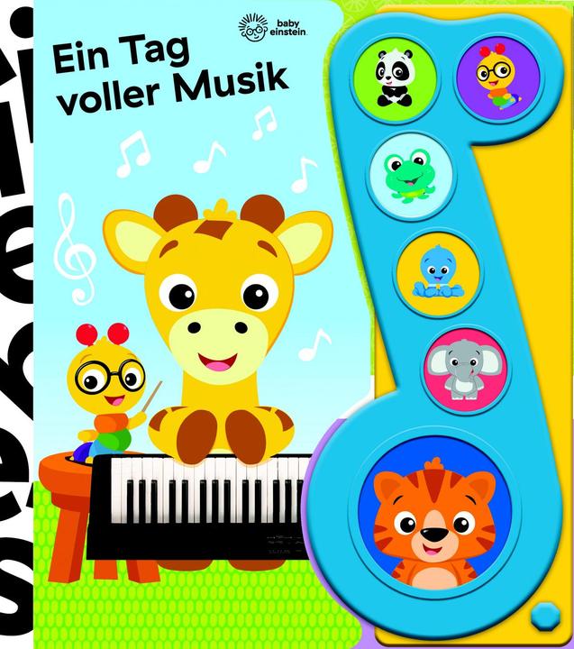 Immagine prodotto Baby Einstein - Un giorno pieno di musica - Libro di canzoni con audio (Tedesco)