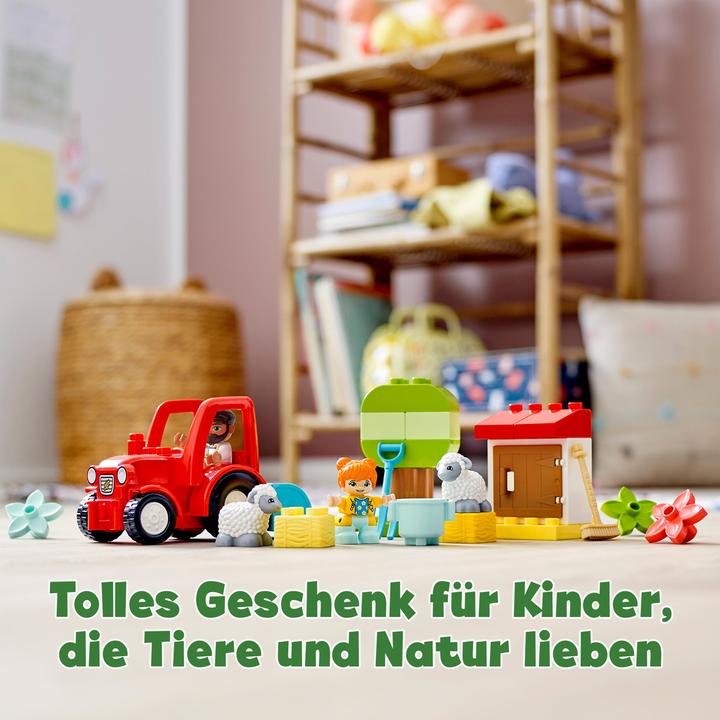 Actual product image LEGO Tractor and animal care (10950)