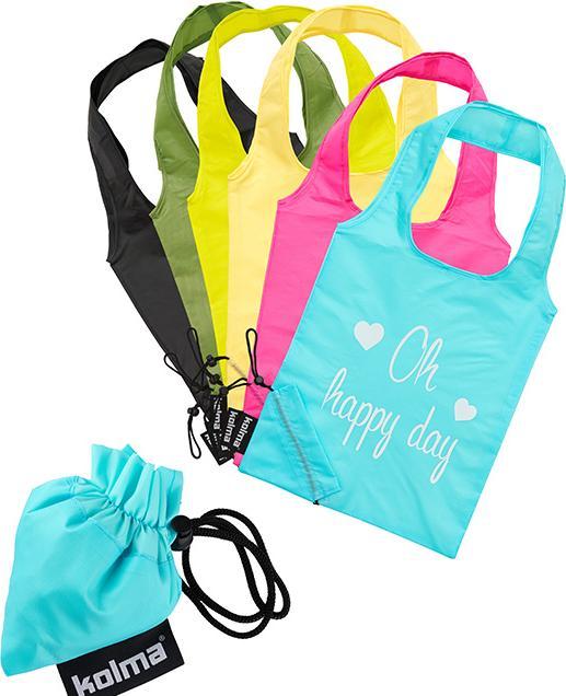 Produktbild Kolma Einkaufstasche RPET "Oh happy day" beige