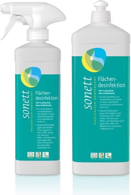 Produktbild Sonett Flächendesinfektion (1000 ml)