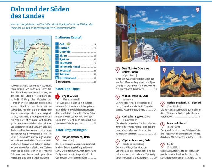 Image du produit Adac Reiseführer Norwegen (Allemand, Christian Nowak, 2024)