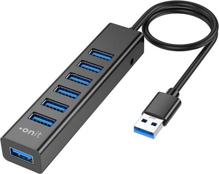 Actual product image Onit F01256 (USB-A, 7 Ports)