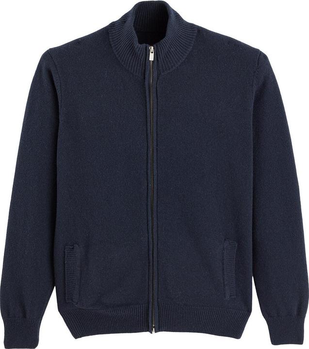 La Redoute Collections Strickjacke aus 100% Lambswool