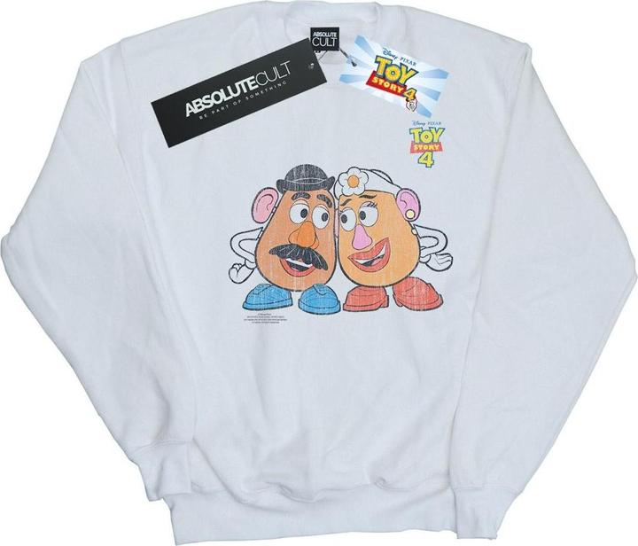 Actual product image Disney Mens Toy Story 4 Mr And Mrs Potato Head Sweatshirt (XXL)