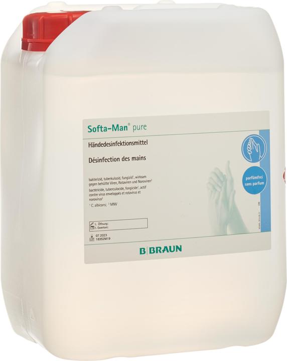 Actual product image B.Braun pure hand disinfection alcoholic without perfume (5000 ml)