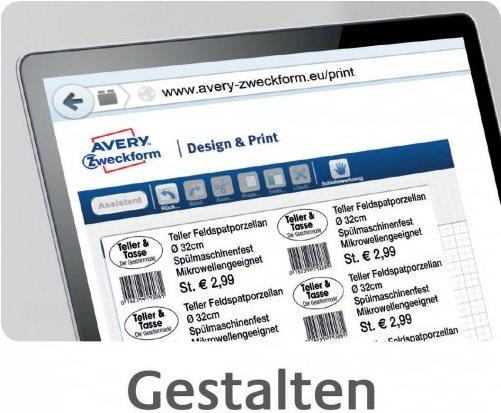 Produktbild Avery Zeltkarte C32253