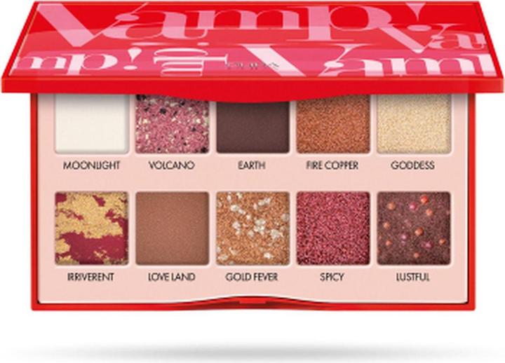 Pupa Milano Vamp! Palette Red (Irriverent Red)