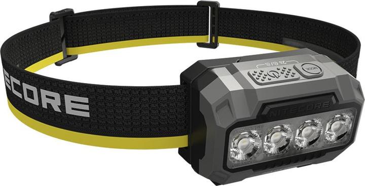 Actual product image Nitecore HA23 UHE Headlamp Black (400 lm)