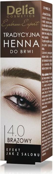 Produktbild Delia Cosmetics Delia - Henna for eyebrows 1.1 Graphite 2g