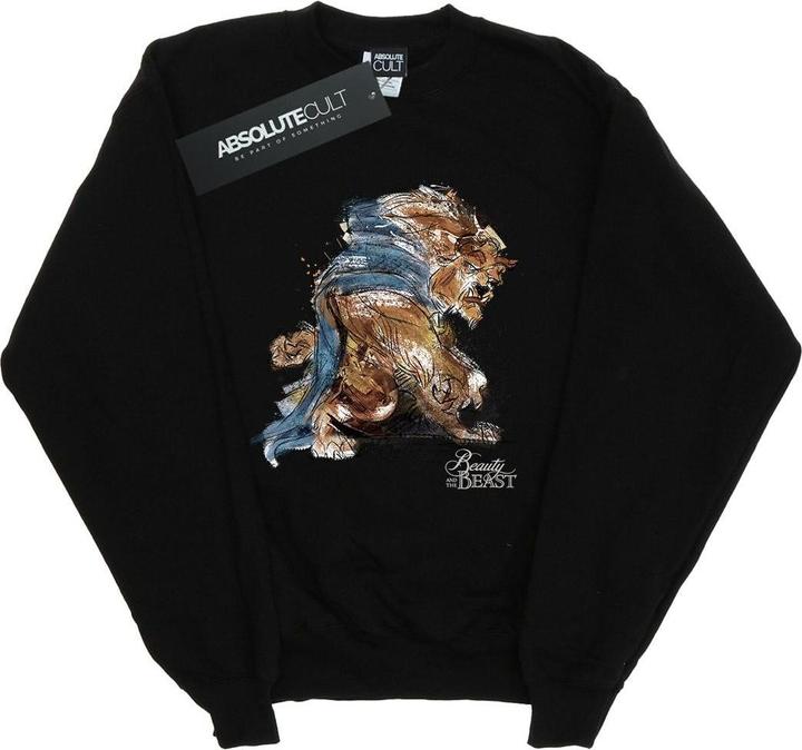 Produktbild Disney Beauty And The Beast Beast Sketch Sweatshirt (M)