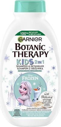 Garnier Botanic Therapy Oat Delicacy Shampoo 2in1 für Kinder Island 250ml Reiscreme & Hafermilch (250 ml, Flüssiges Shampoo)