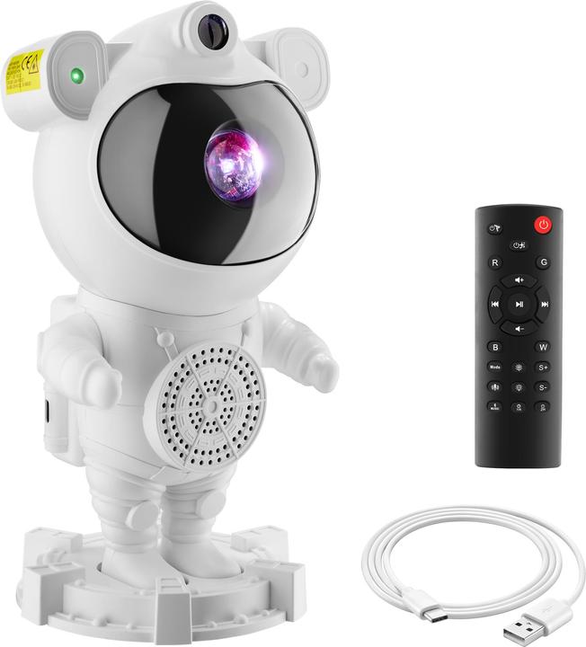 Produktbild tectake Sternenhimmel-Projektor Astronaut, inkl. Bluetooth