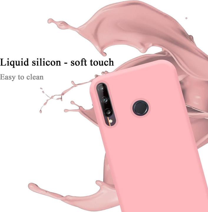Produktbild Cadorabo TPU Liquid Silicone Case Cover (Huawei P40 Lite E)