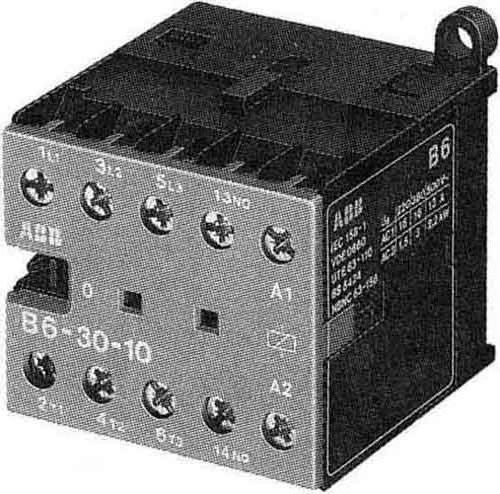 Actual product image ABB Motor contactor AC3 4kW 1S 230V