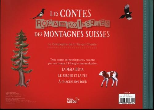 Image du produit Les contes rocambolesques des montagnes suisses + CD (Collectif, Français)