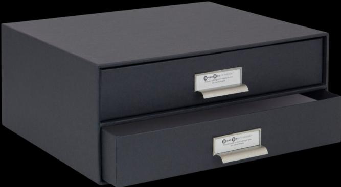 Actual product image Bigso BIRGER 2 Fächer (A4, US letter)