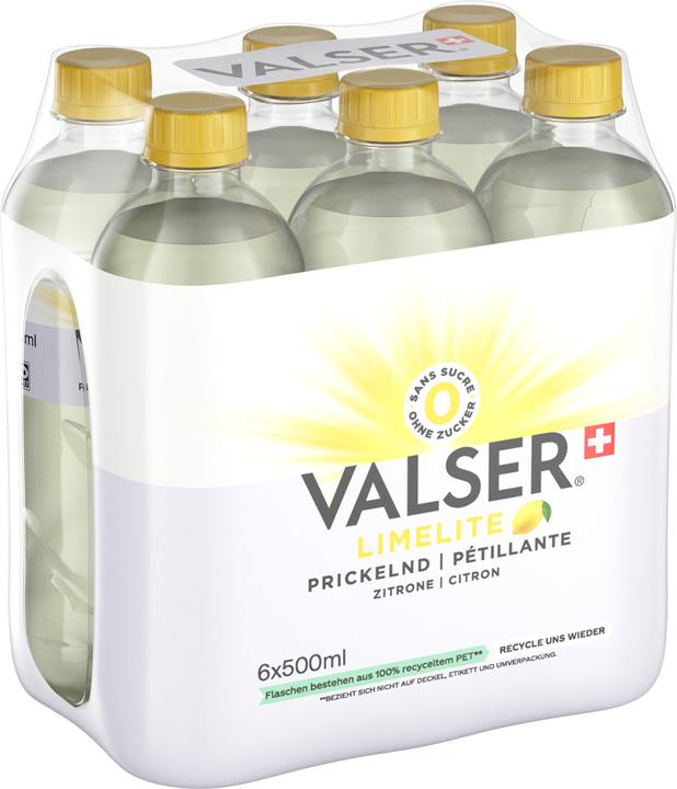 Immagine prodotto Valser Limone frizzante (6 x 50 cl)
